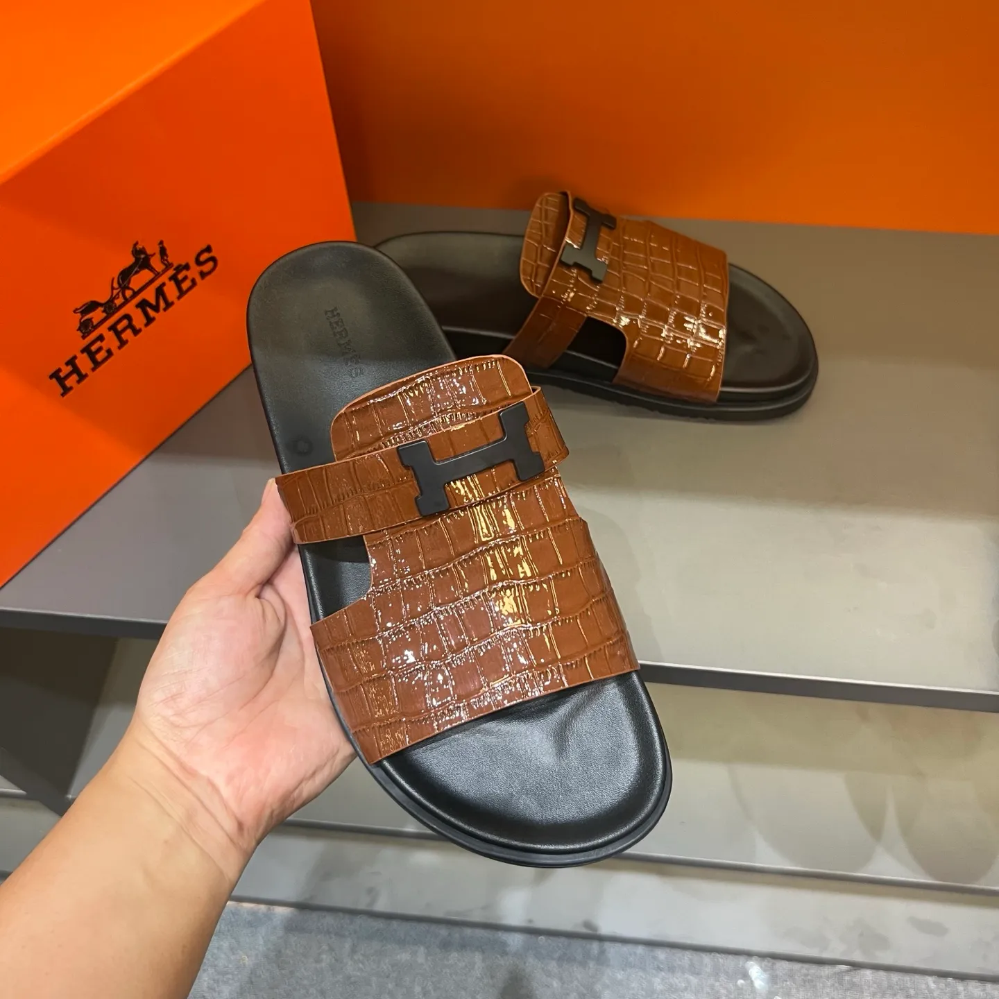 Men's shoes 💰300, size 38-45, the new 2014 summer Hermes shoes are the same as the original ones, handmade by masters! ❥High-end customization, exclusive products, the highest version in the industry⚠❥Using: Hermers upper: (pursuing top walking comfort) ✨Top quality on sale━━━━Hermes━━━━━